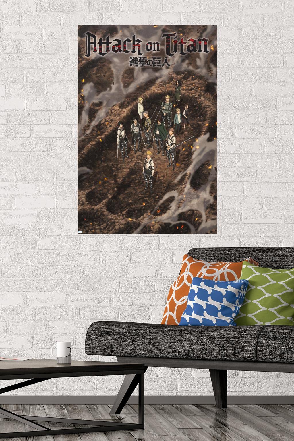 Amazon.com: Attack on Titan: The Final Season - Part 3 Teaser Wall